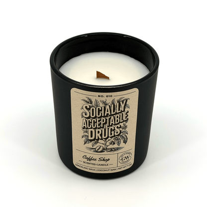 Socially Acceptable Drugs — Coffee Shop Candle