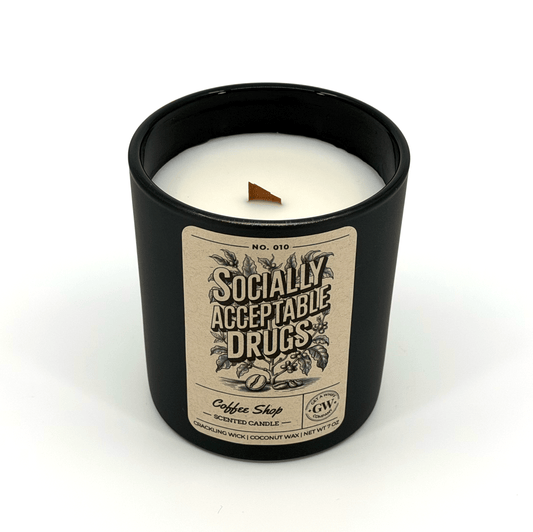 Socially Acceptable Drugs — Coffee Shop Candle