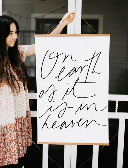 Poster: On Earth As It Is In Heaven