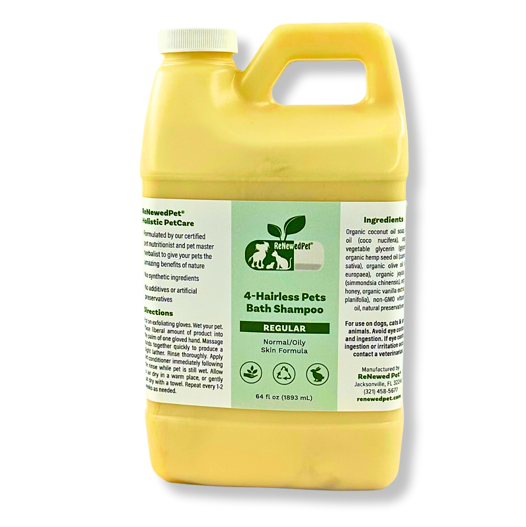 4-HAIRLESS PETS PETS REGULAR SHAMPOO