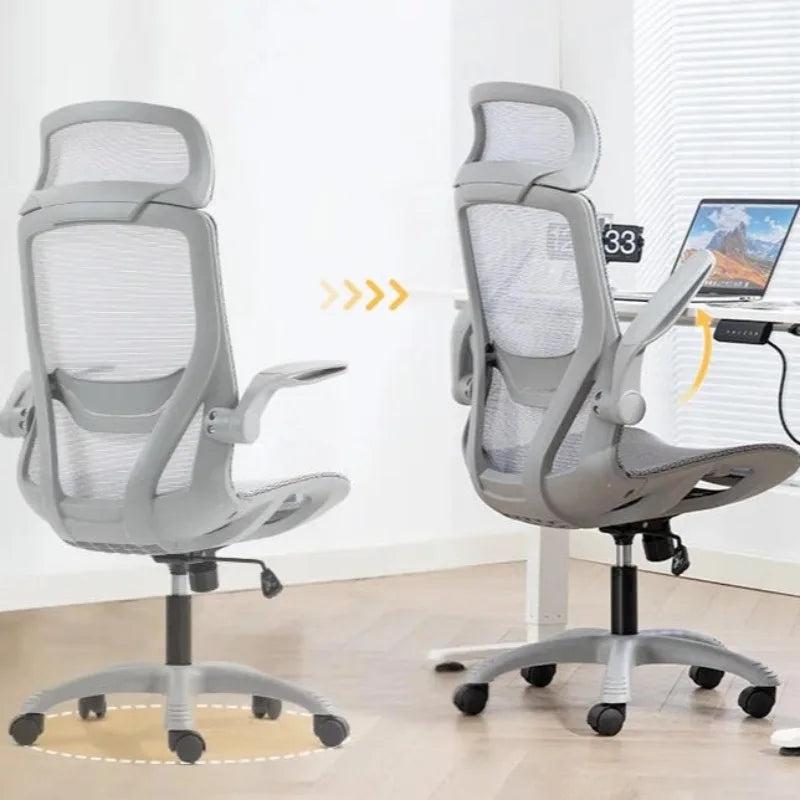 Study Chair Ergonomic Office Chair Adjustable Armrest Student Bedroom Dormitory Back Sedie Da Ufficio Household Office Supplies