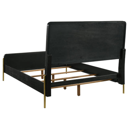 Arini 4-piece California King Bedroom Set Black and Natural