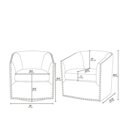 Luxurious Chair With 360 Degree Rotation