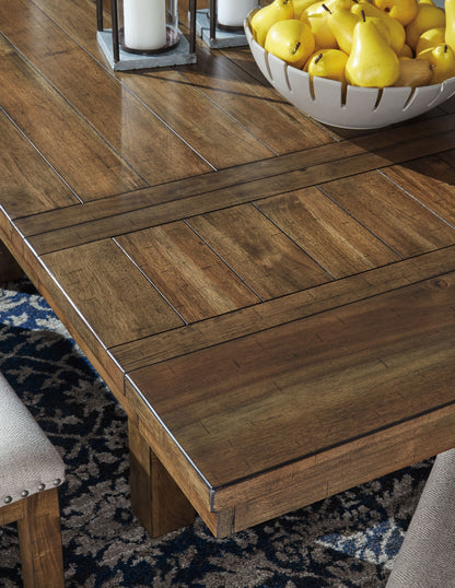Moriville - Rectangular Dining Room Extension Table - Grayish Brown