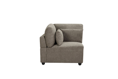 Rylie - Modular Sectional Sofa With Toss Pillows