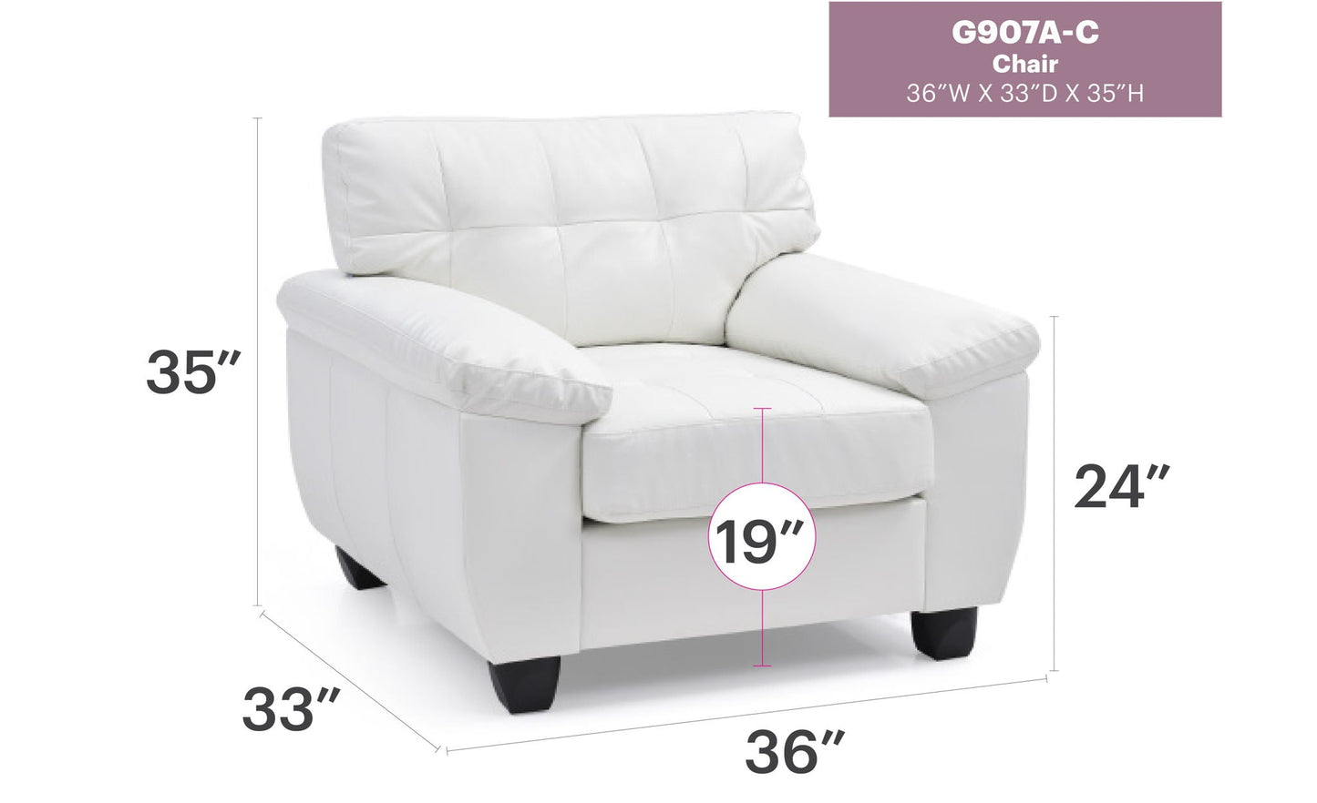 Sleek And Comfortable Accent Chair