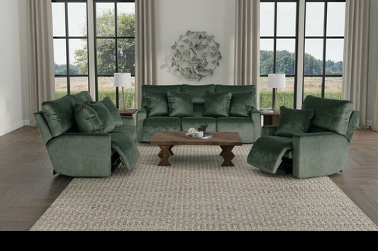 Rayton - Power Reclining Sofa With Zero Gravity - Pine