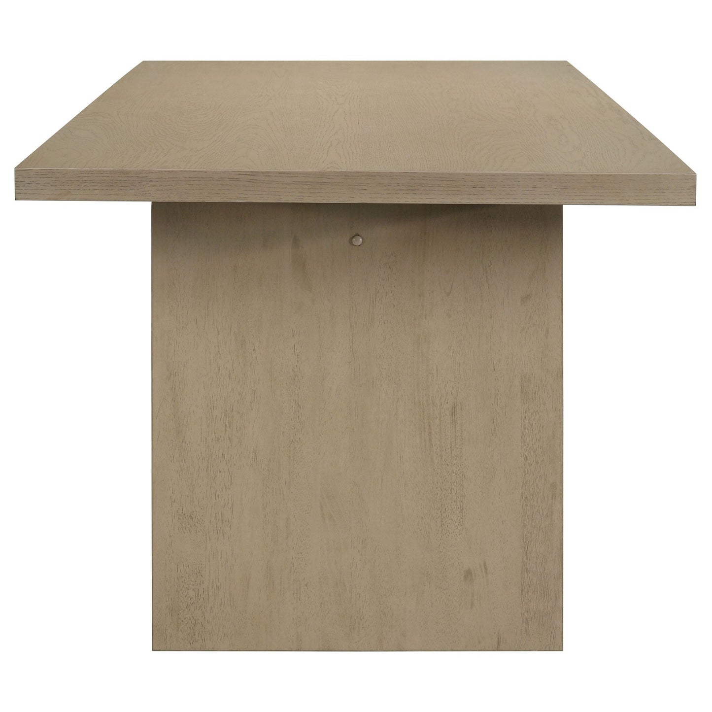 Decker 7-piece 82-inch Rectangular Dining Set Grey and Natural Oak