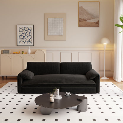 Queen Pull Out Sofa Bed With Side Storage