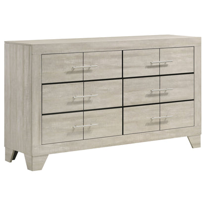 Trenton 5-piece Full Bedroom Set Rustic Cream