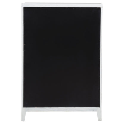 Marielle 5-drawer Bedroom Chest Distressed White