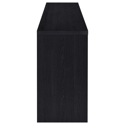 Denison 3-piece Entertainment Center 79-inch TV Stand Black