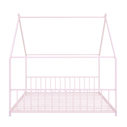 Metal House Bed