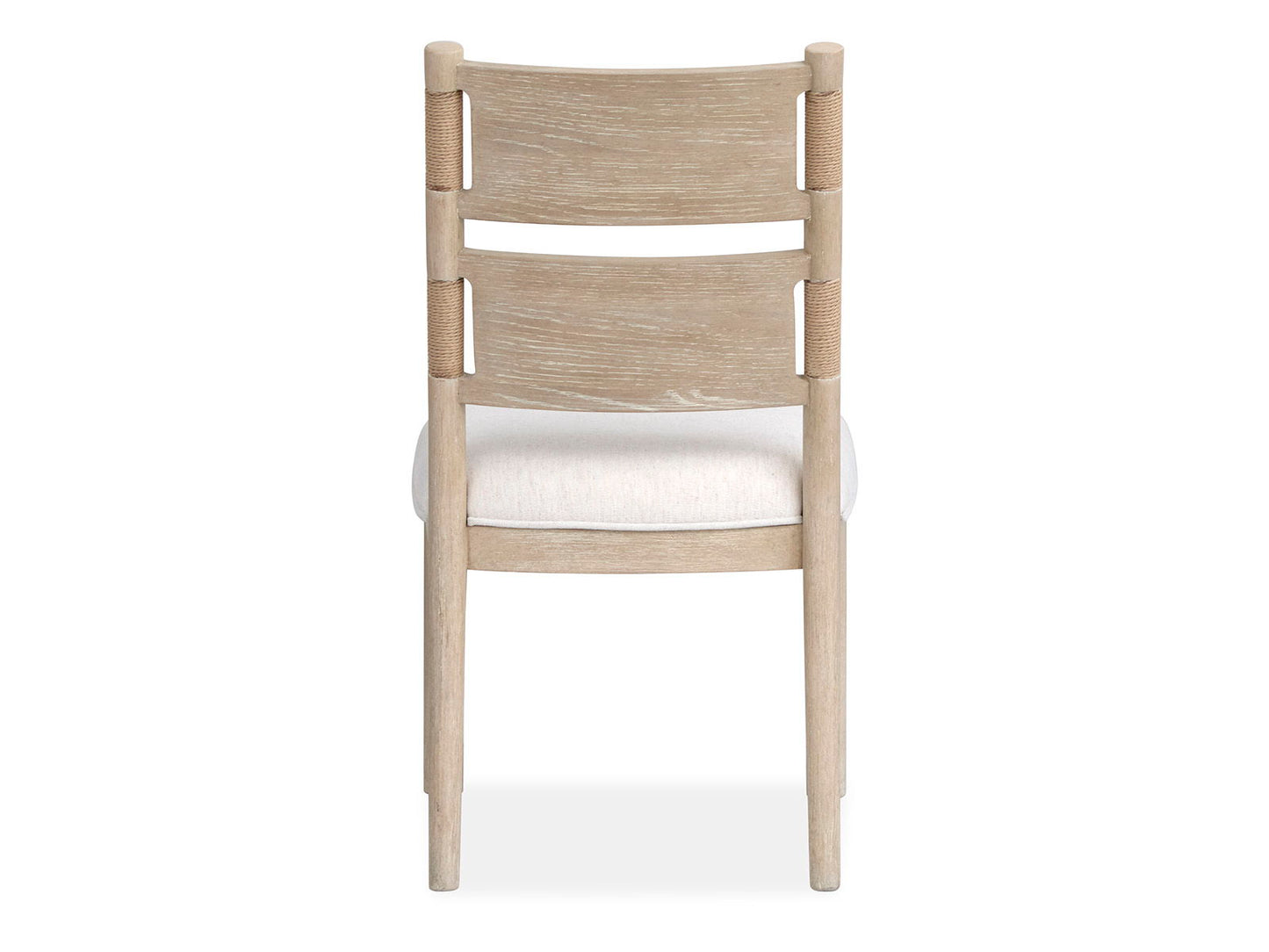 Sunset Cove - Upholstered Side Chair With Wood Back (Set of 2) - Sanibel Brown