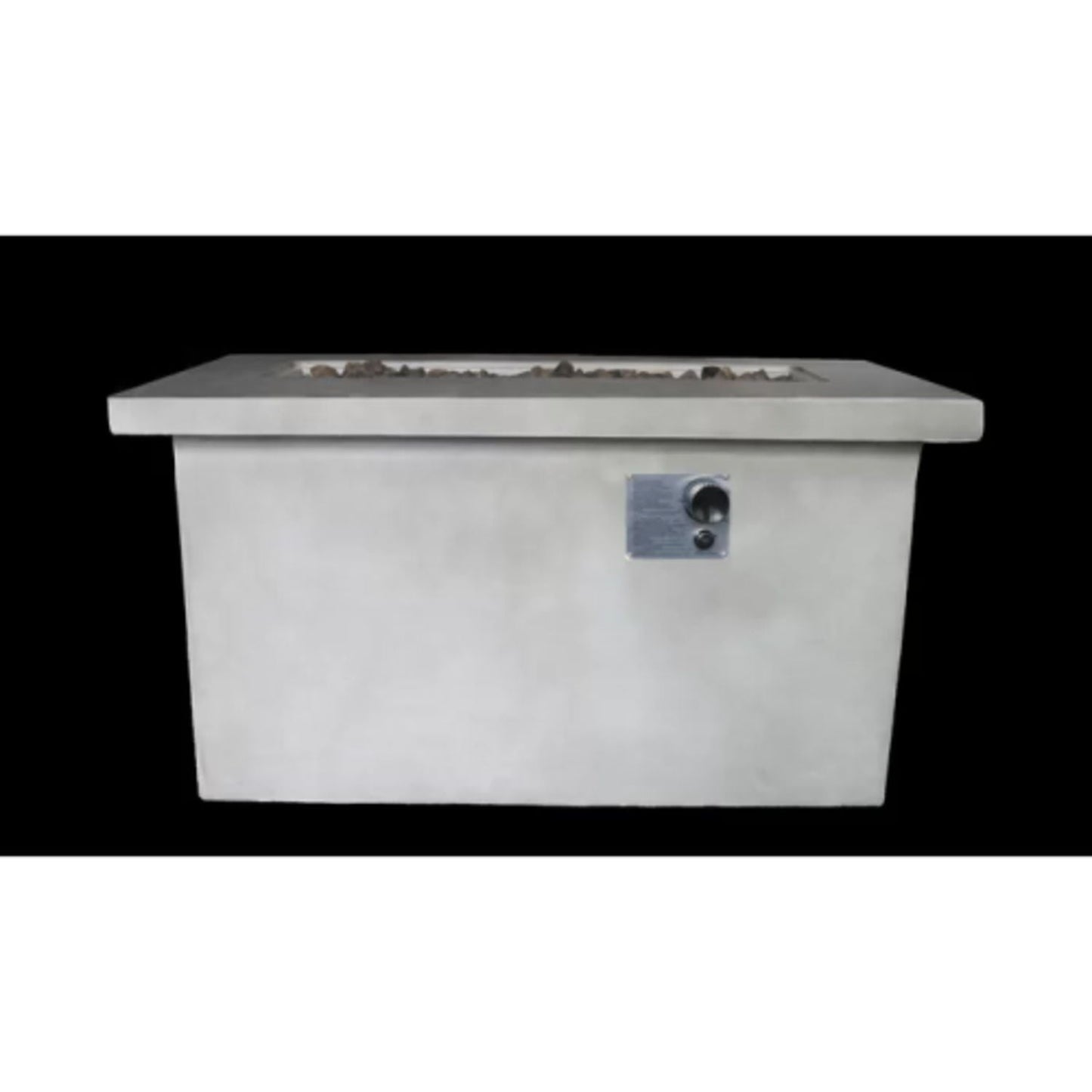 Propane / Natural Gas Outdoor Fire Pit Table - Gray