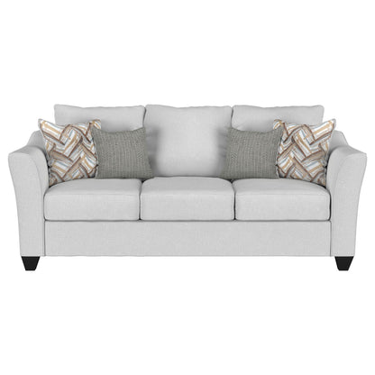 Salizar Upholstered Flared Arm Sofa Sand
