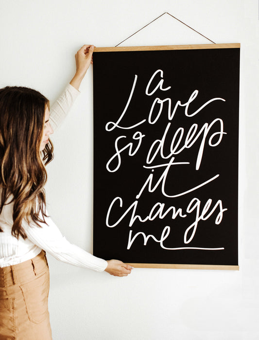 Poster: A Love So Deep It...