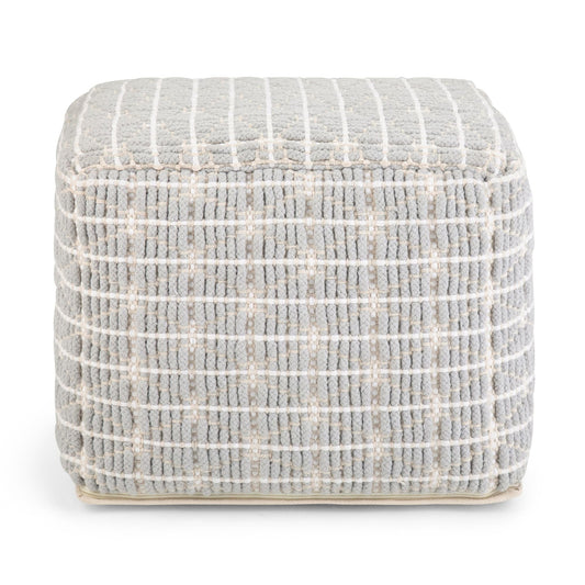 Noreen - Upholstered Square Pouf