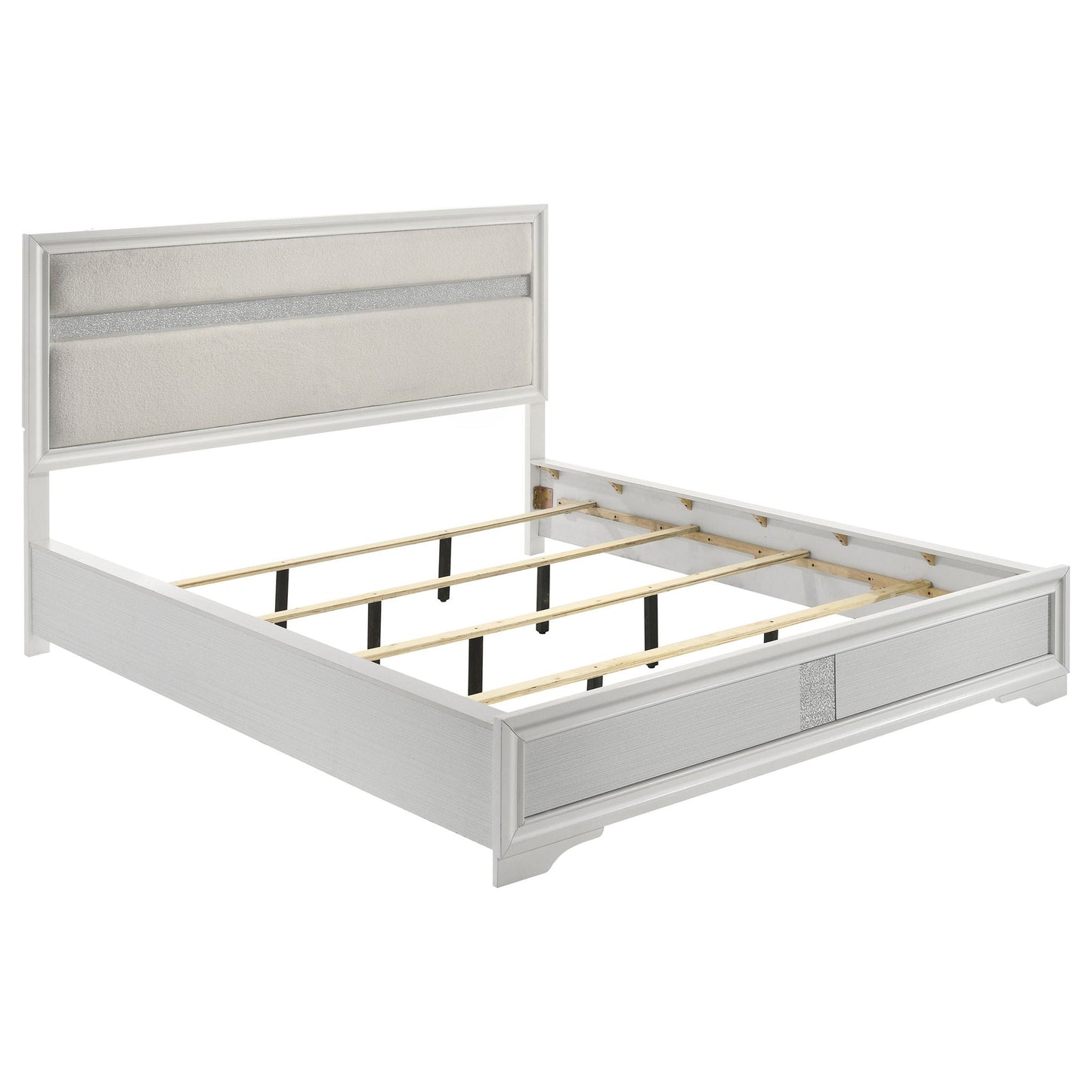Miranda 4-piece California King Bedroom Set White