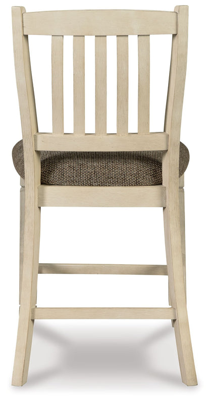 Bolanburg - Upholstered Barstool (Set of 2) - Beige