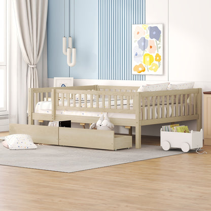 Multi Functional Wooden Daybed Bed