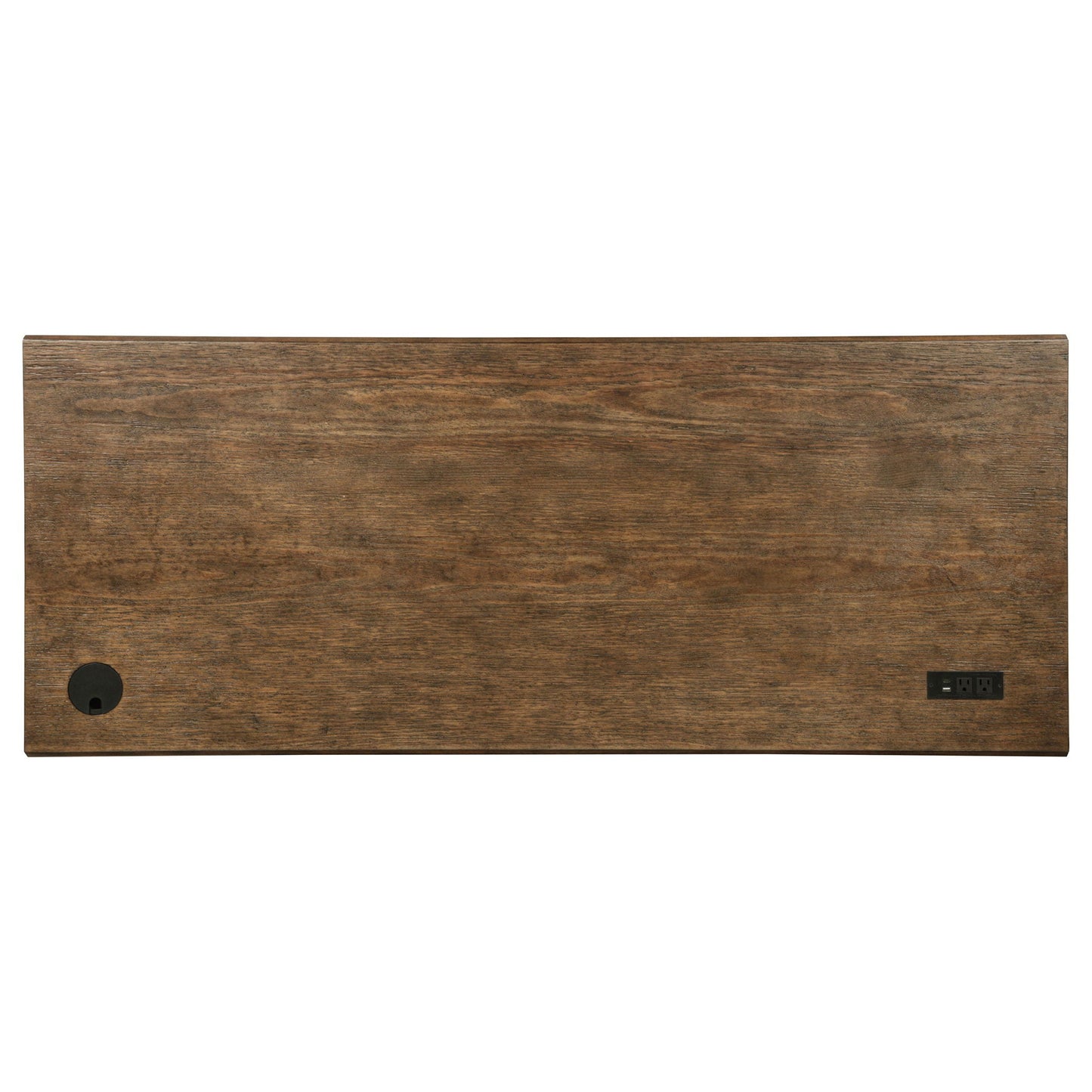 Altidore 68-inch 7-drawer Executive Home Office Desk Distressed Brown