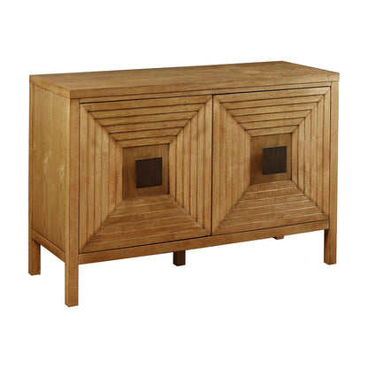 Accent Cabinet With Adjustable Shelves - Natural