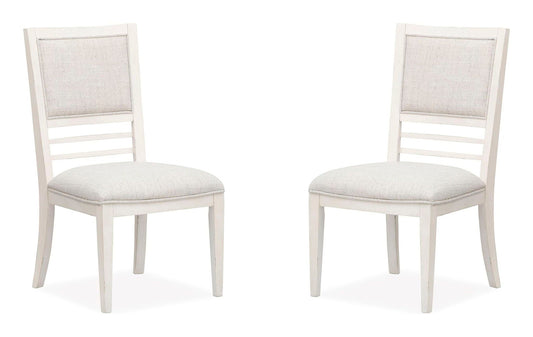 Echo Isles - Upholstered Side Chair (Set of 2) - Sea Pearl And Driftwood