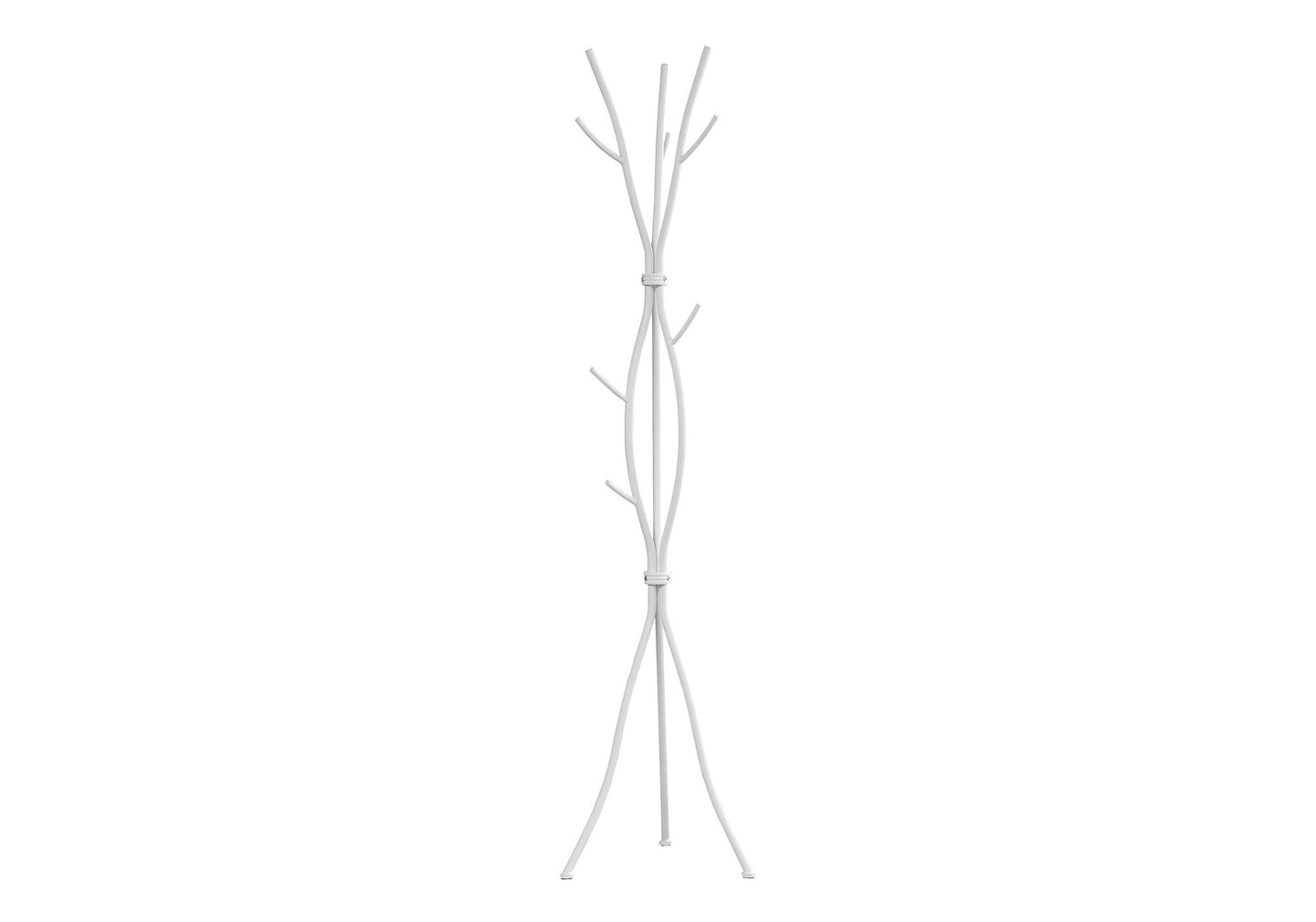 Coat Rack, Hall Tree, Free Standing, 11 Hooks, Entryway, Contemporary & Modern