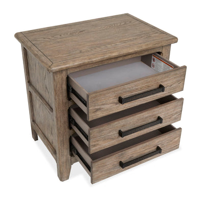 Claremont - Drawer Nightstand - Smokey Taupe