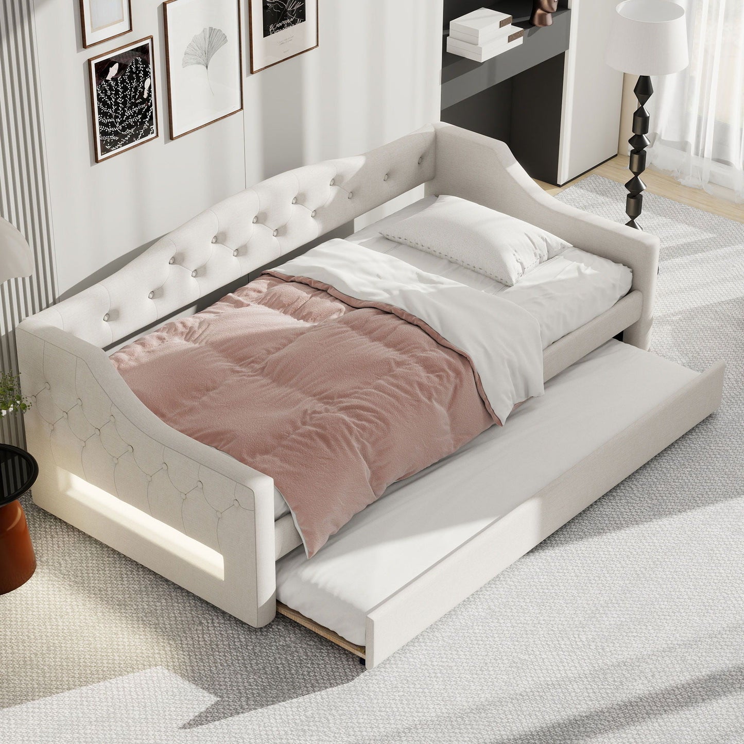 Daybed With LED Belt