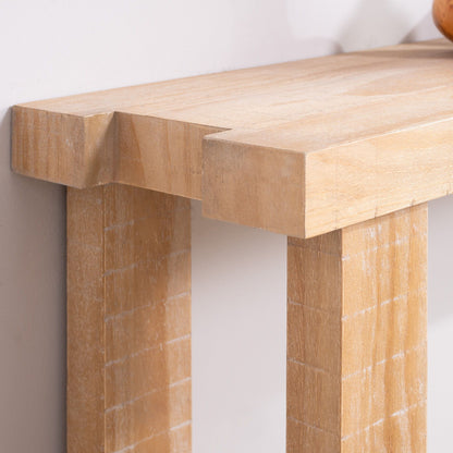 Console Table, Entryway Table With Design, Long Narrow Sofa Table For Living Room - Multi