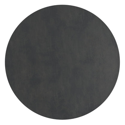 Gloria - Cast Aluminum Side Table - Black