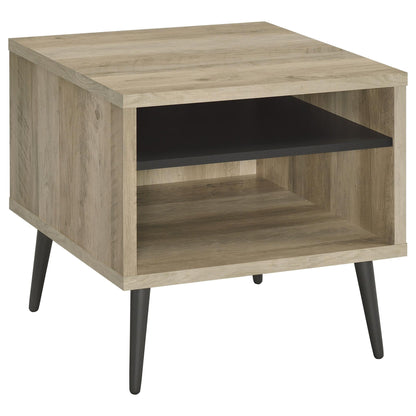 Welsh 3-piece Coffee and End Table Set Distressed Pine