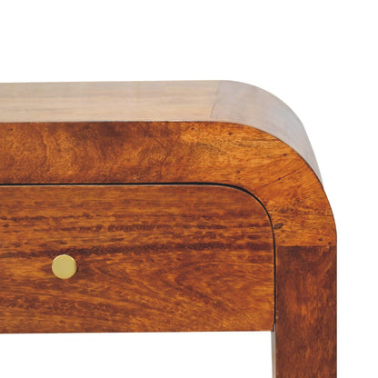 Mini Darcy - Nightstand With Curved Edges