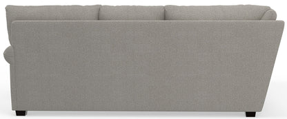 Livingston - Sectional With Comfort Coil Seating, 40" Cocktail Ottoman And Accent Pillows Included