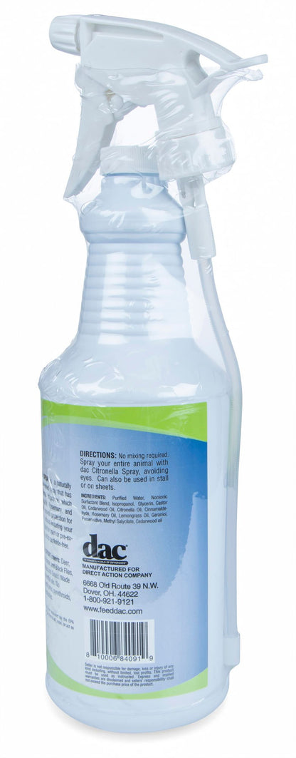 Citronella Fly Spray for Horses — Natural Insect Repellent