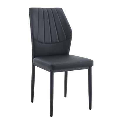Dining Chairs With Shell Pattern, Comfort And Style
