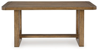 Cabalynn - Rectangular Dining Room Counter Table Set