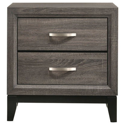 Watson Four-piece Eastern King Bedroom Set Grey Oak