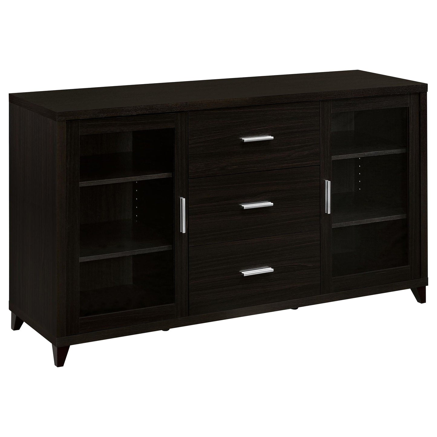 Lewes 4-piece 60-inch TV Entertainment Center Cappuccino