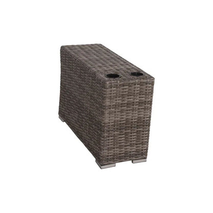 Outdoor Wicker Seating Group With Cushions