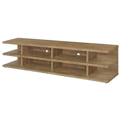 Cartmill 78-inch 2-tier TV Stand Media Console Mango