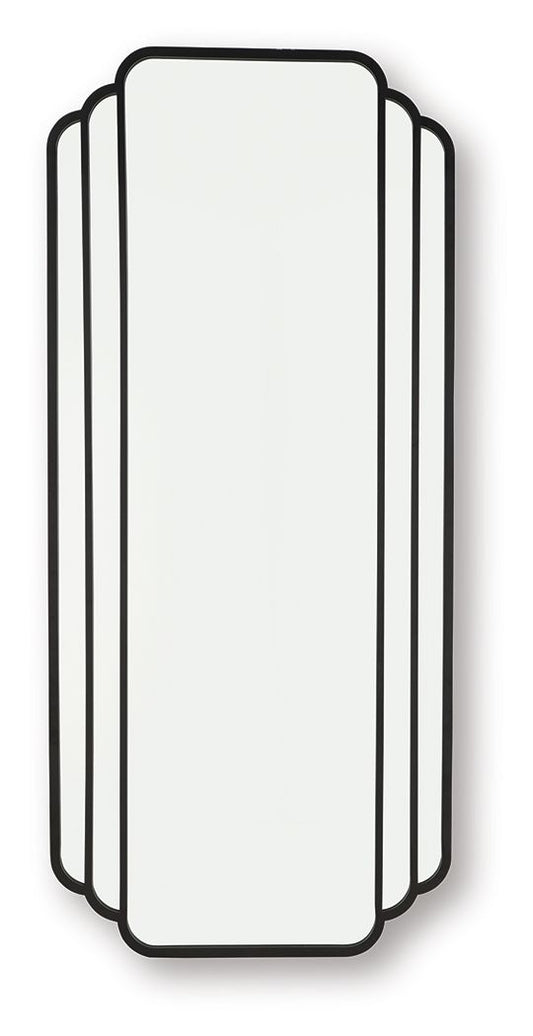 Antigone - Floor Mirror - Black