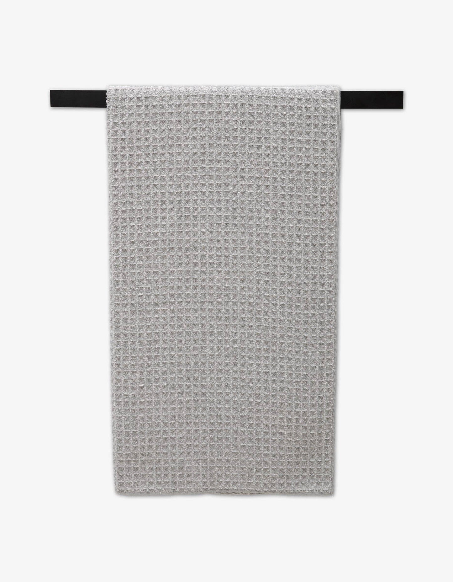 Waffle Weave Bath Towel — Modern Geometric Texture, Soft & Quick-Dry