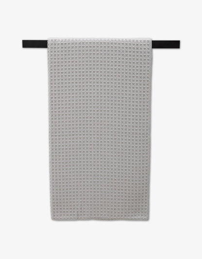 Waffle Weave Bath Towel — Modern Geometric Texture, Soft & Quick-Dry