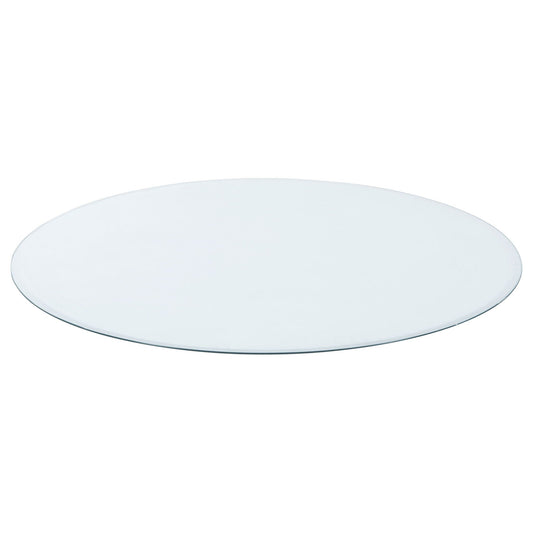 Glass Tops 48-inch 6mm Round Clear Tempered Glass Top