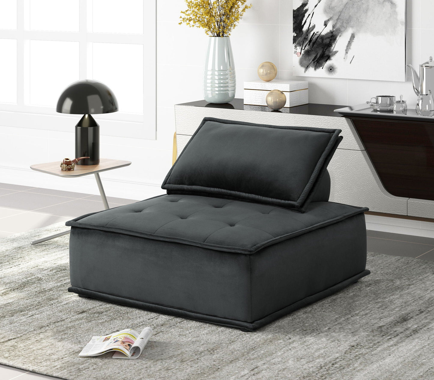 Anna - Armless Lounge Chair