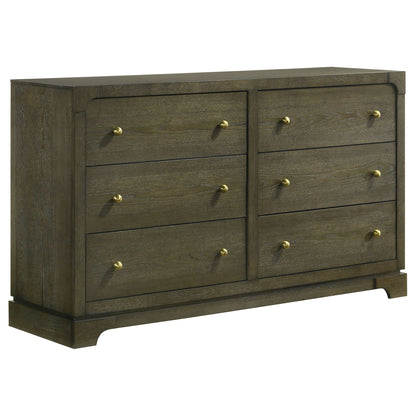 Gran Park 4-piece California King Bedroom Set Dark Cocoa