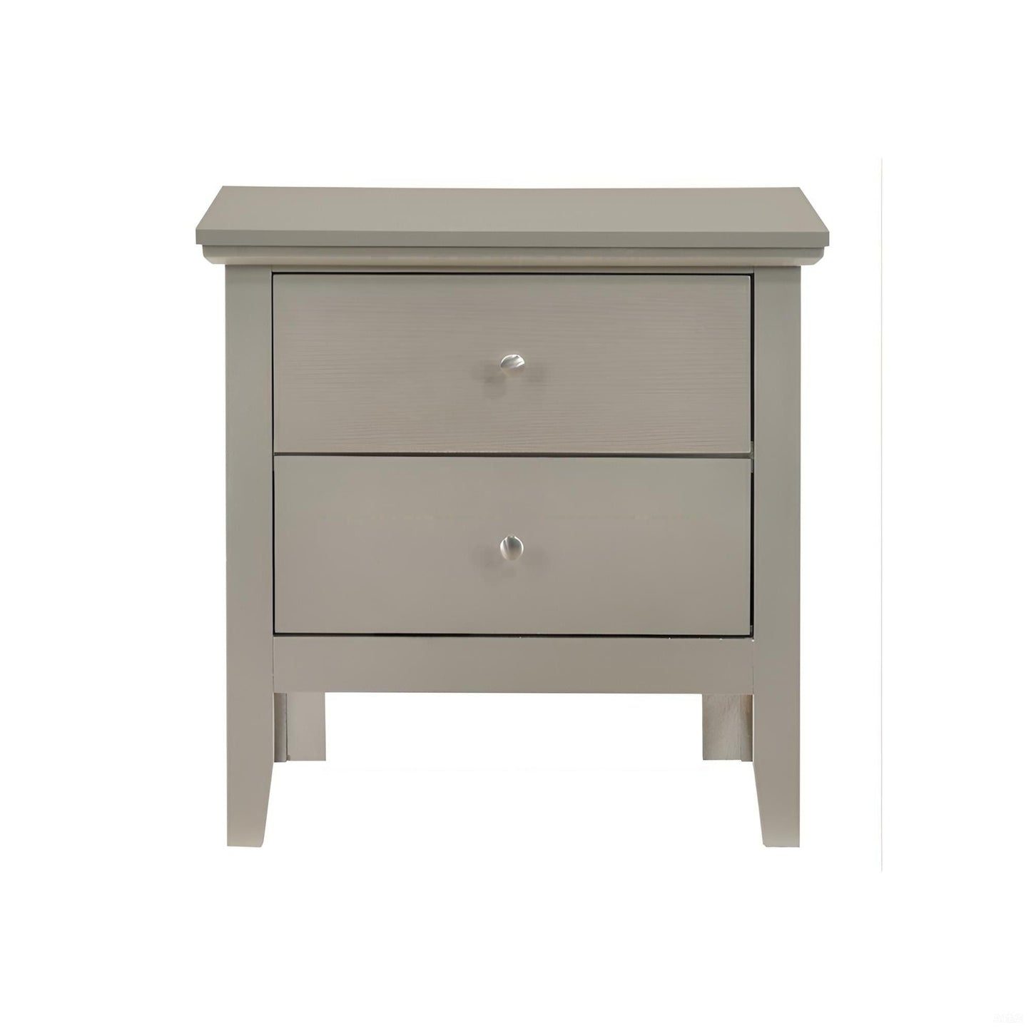 English Dovetailed Drawers Nightstand